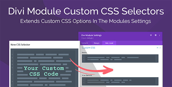 Divi Module Custom CSS Selectors