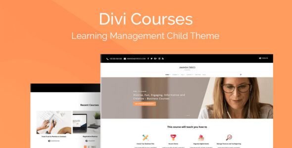 Divi Courses Divi Child Theme
