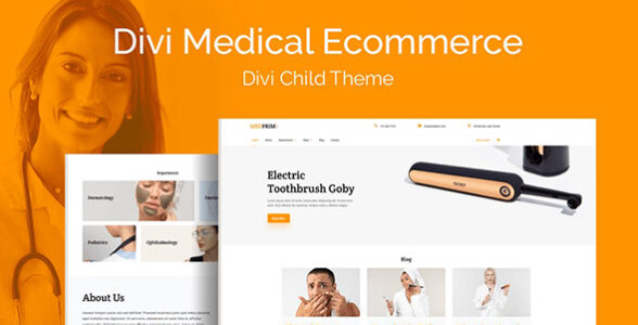 Divi Medical Ecommerce Divi Child Theme