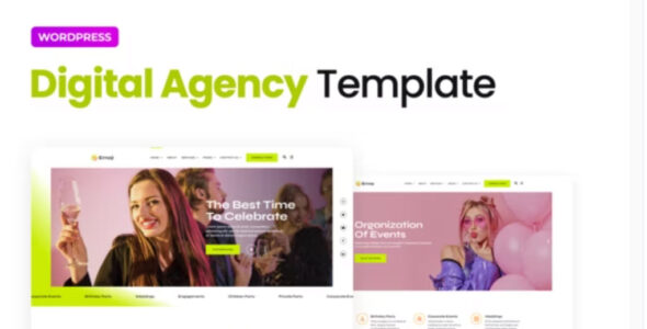 Emoji – Event Agency Elementor Template Kit