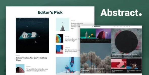 Abstract Blog & Magazine Elementor Template Kit