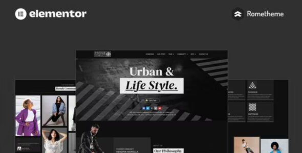 FOCCUS Photography Community Elementor Pro Full Site Template Kit