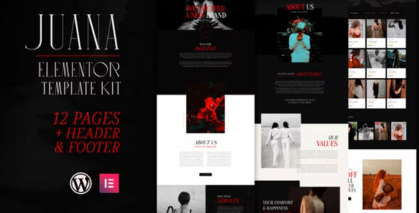 Juana Fashion Store Elementor Template Kit