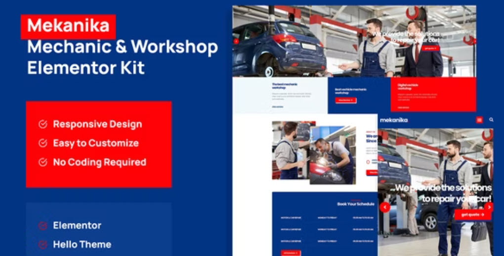 Mekanika Mechanic and Workshop Company Template Kit