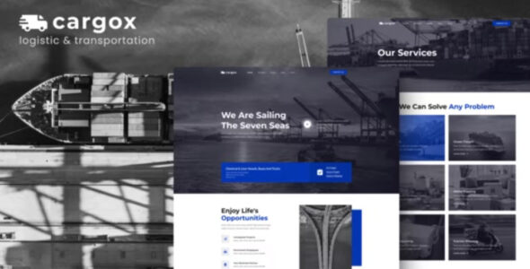 Cargox Logistic & Transportation Elementor Pro Template Kit