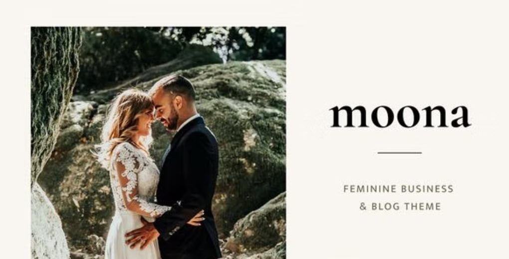 Moona Feminine Business & Blog Theme