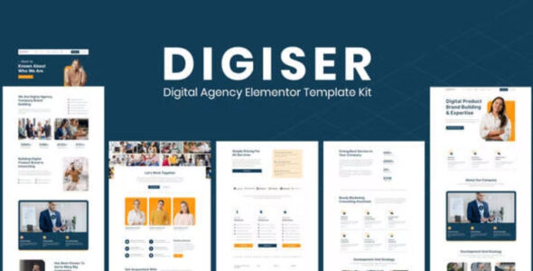 Digiser Digital Agency Elementor Template Kit