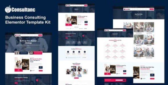 Consultanc Business Consulting Elementor Template Kit
