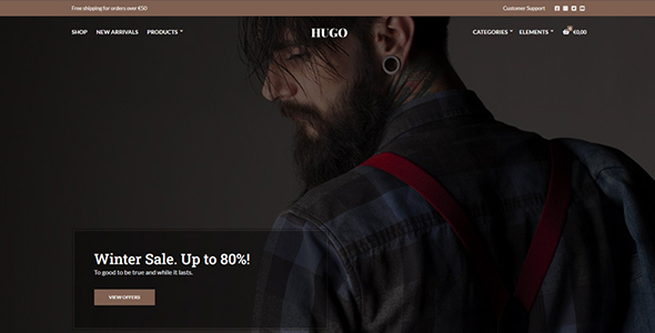 Hugo WordPress Theme