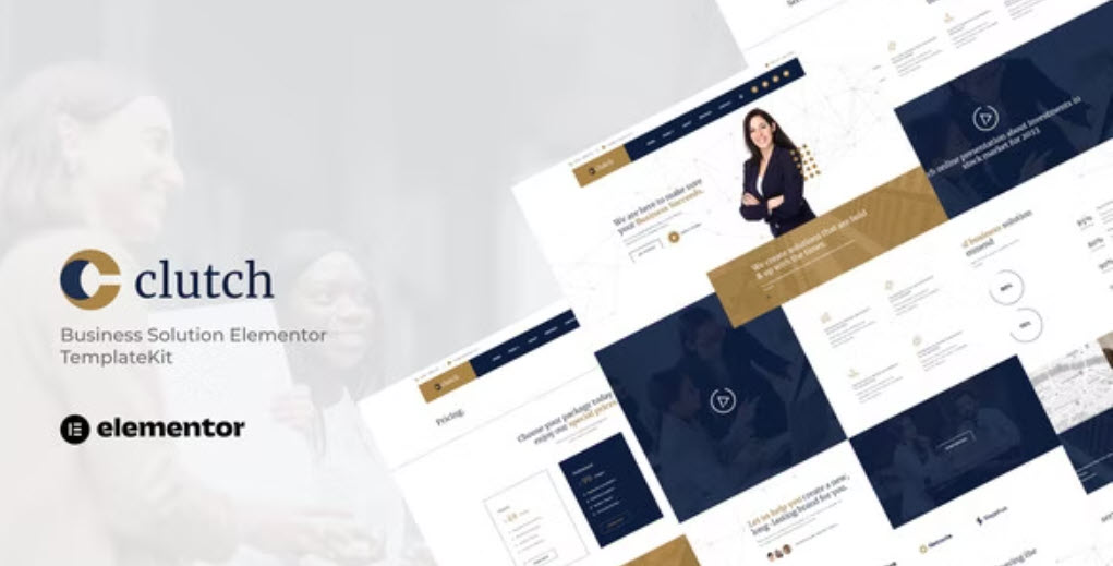 Clutch Business Solution Elementor Template Kit