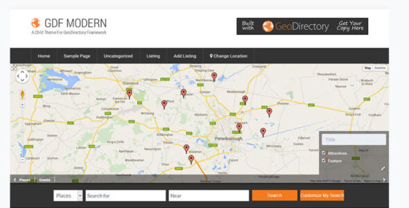 GDF Modern – GDF Child Theme