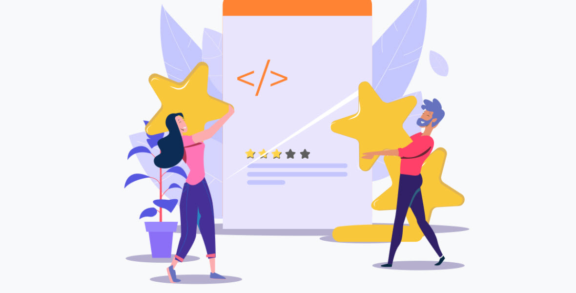 Embeddable Ratings Badge Embeddable Ratings Badge