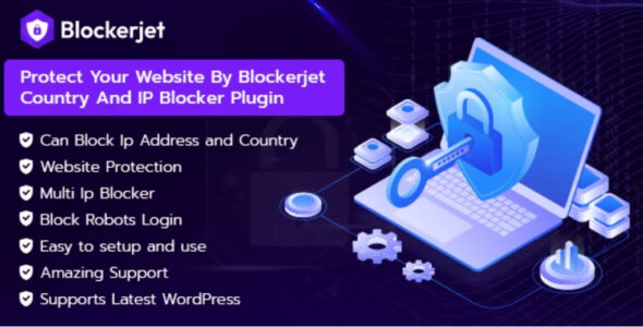 Blockerjet – IP and Country Blocking WordPress Plugin