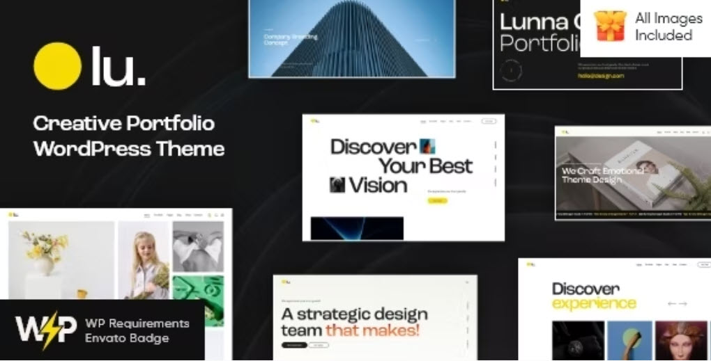 Lunna Creative Portfolio WordPress Theme