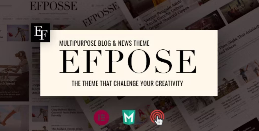Efpose – Multipurpose Blog and Newspaper Theme
