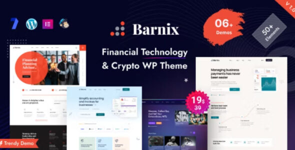 Barnix – Finance Consulting WordPress Theme