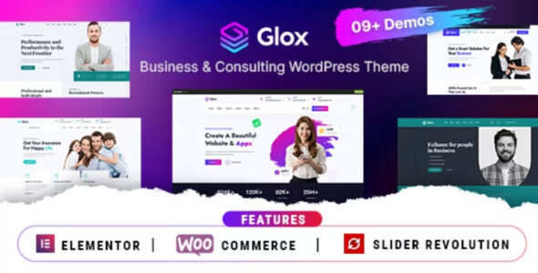 Glox – Business & Consulting WordPress Theme