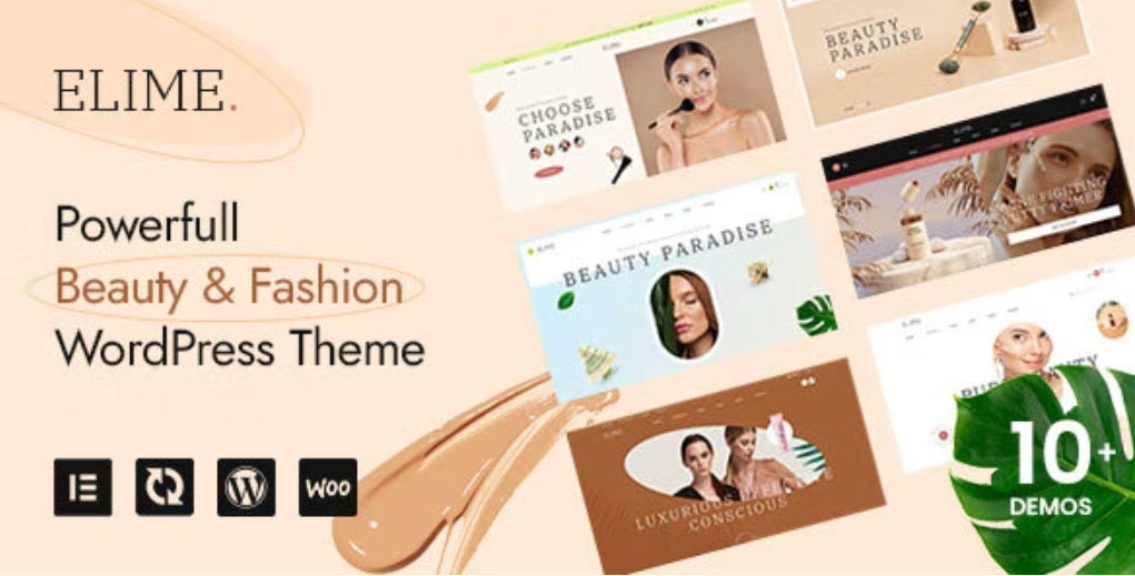 Elime Multipurpose Cosmetics & Fashion WordPress