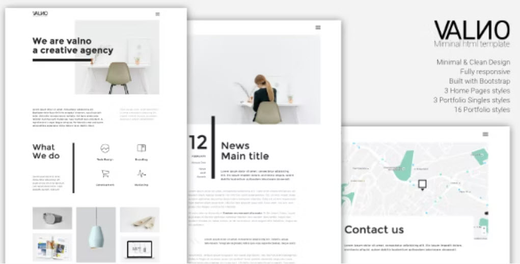 Valno Creative Portfolio WordPress Theme