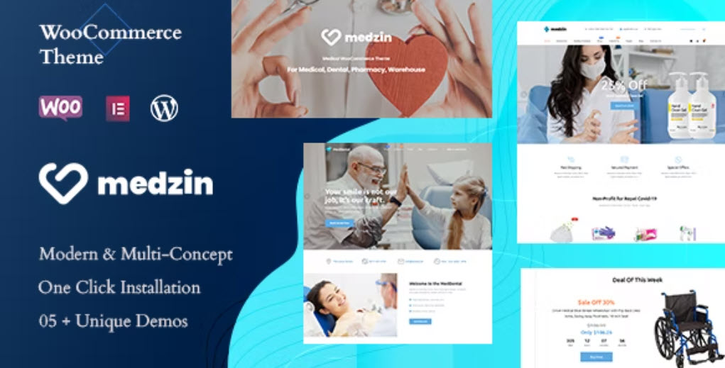 Medzin – Medical WooCommerce WordPress