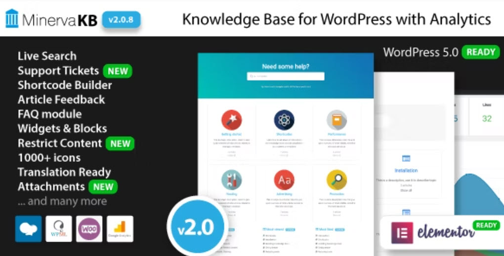 MinervaKB Knowledge Base for WordPress