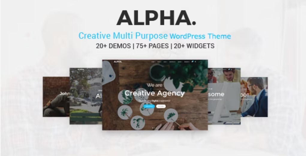 Alpha Dot Multi Purpose WordPress Theme