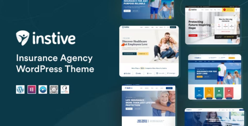 Instive Insurance WordPress Theme