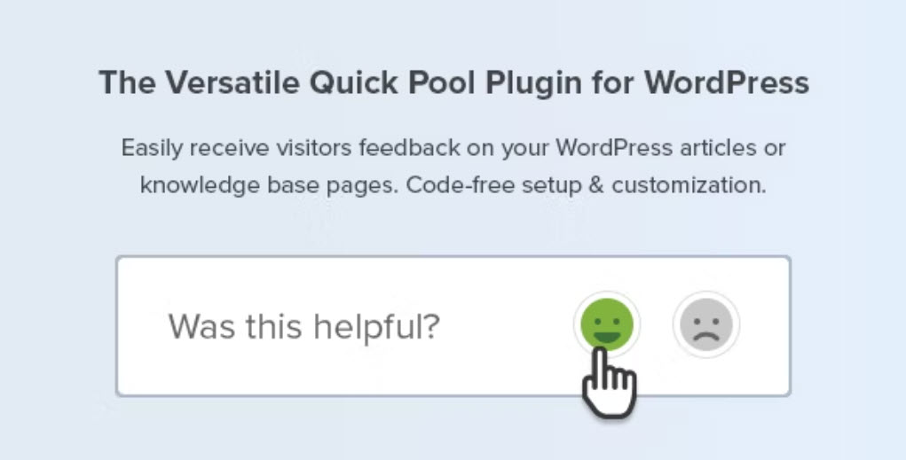 Helpful Article Feedback Plugin for WordPress