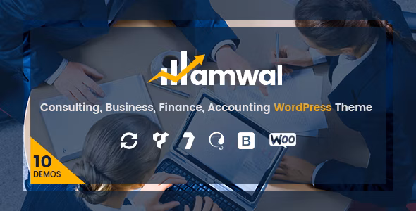 Amwal | Consulting Finance WordPress Theme