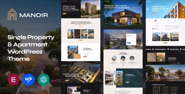 Manoir Single Property & Apartment WordPress Theme