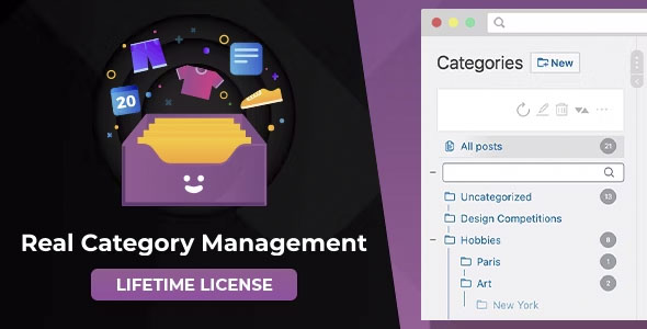 Real Category Management: Content Management in Category Folders
