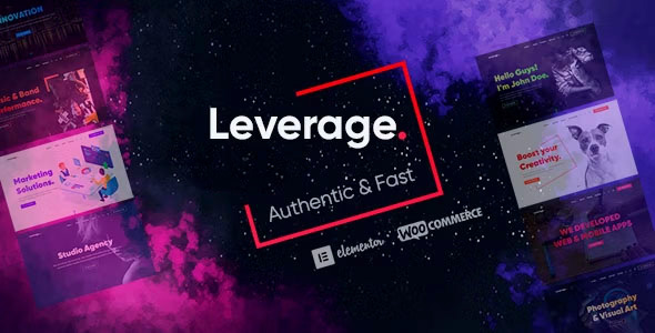 Leverage Creative Agency & Portfolio Theme
