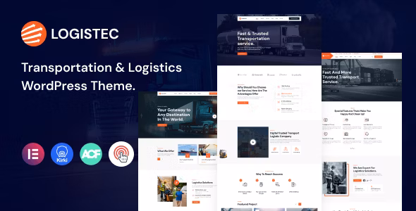 Logistec Transportation & Logistics Theme