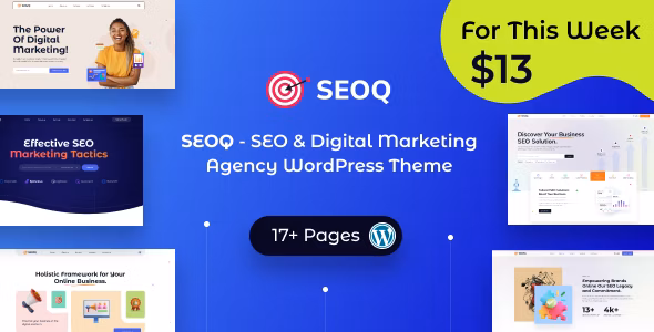 SEOQ – SEO & Digital Marketing Agency WordPress