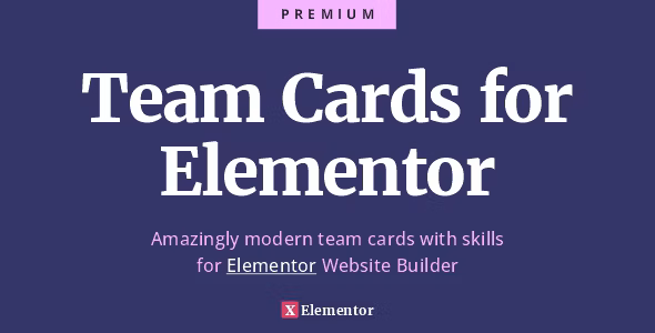 Team Cards for Elementor Ultimate Team and Skills Widget Cards