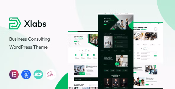 Xlab – Business Consulting WordPress Theme