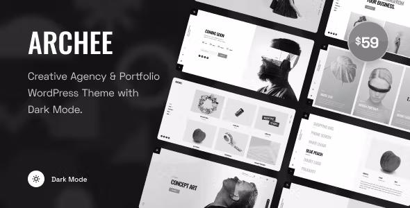Archee Creative Agency & Portfolio WordPress Theme
