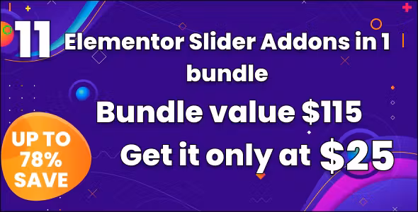 BWD Slider Bundle For Elementor