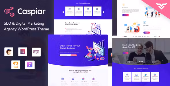 Caspiar | Digital Marketing & Agency Theme