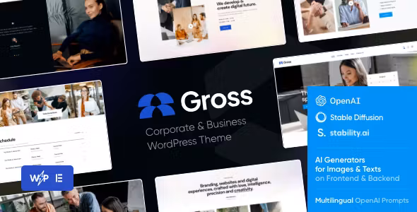 Gross Business & Consulting WordPress Theme