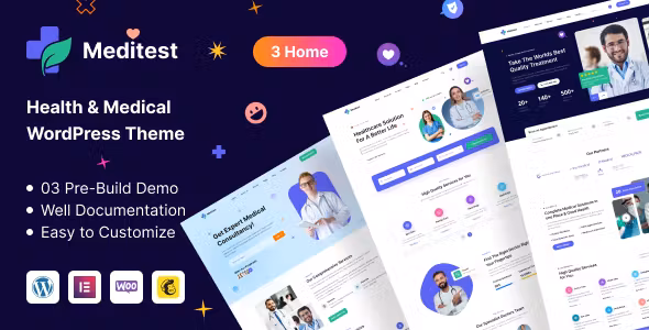 Meditest Health Care Medical & Hospital Theme