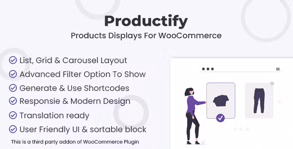Products Displays For WooCommerce Productify