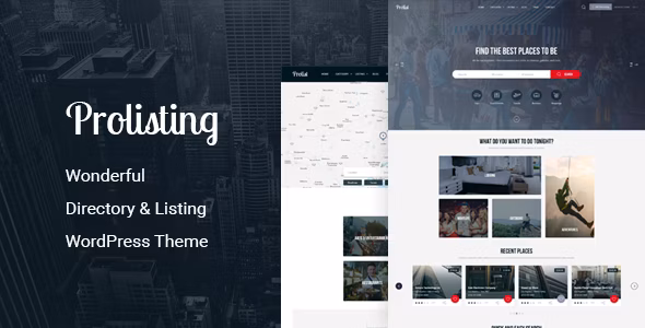 Prolisting Directory Listing WordPress Theme
