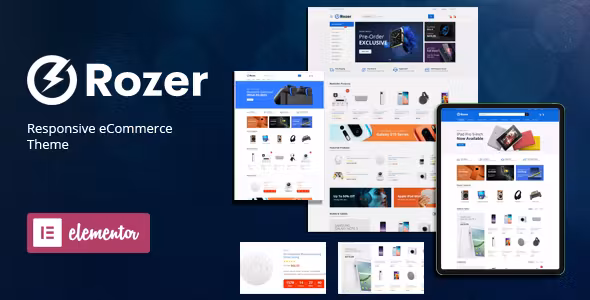 Rozer Digital eCommerce WordPress Theme