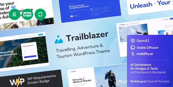 Trailblazer Travel Theme + AI