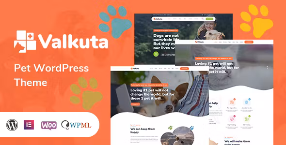 Valkuta Pet WordPress Theme