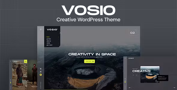 Vosio Creative WordPress Portfolio
