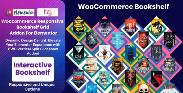 Woocommerce Responsive Bookshelf Grid Addon