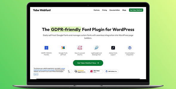 Yabe Webfont The GDPR friendly Font Plugin for WordPress