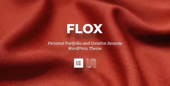 FLOX Personal Portfolio & Resume WordPress Theme